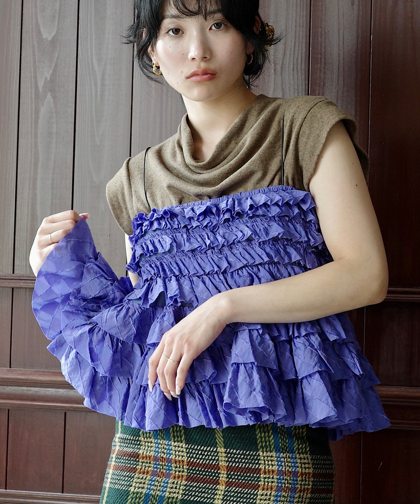 retro slim tops sew24a004