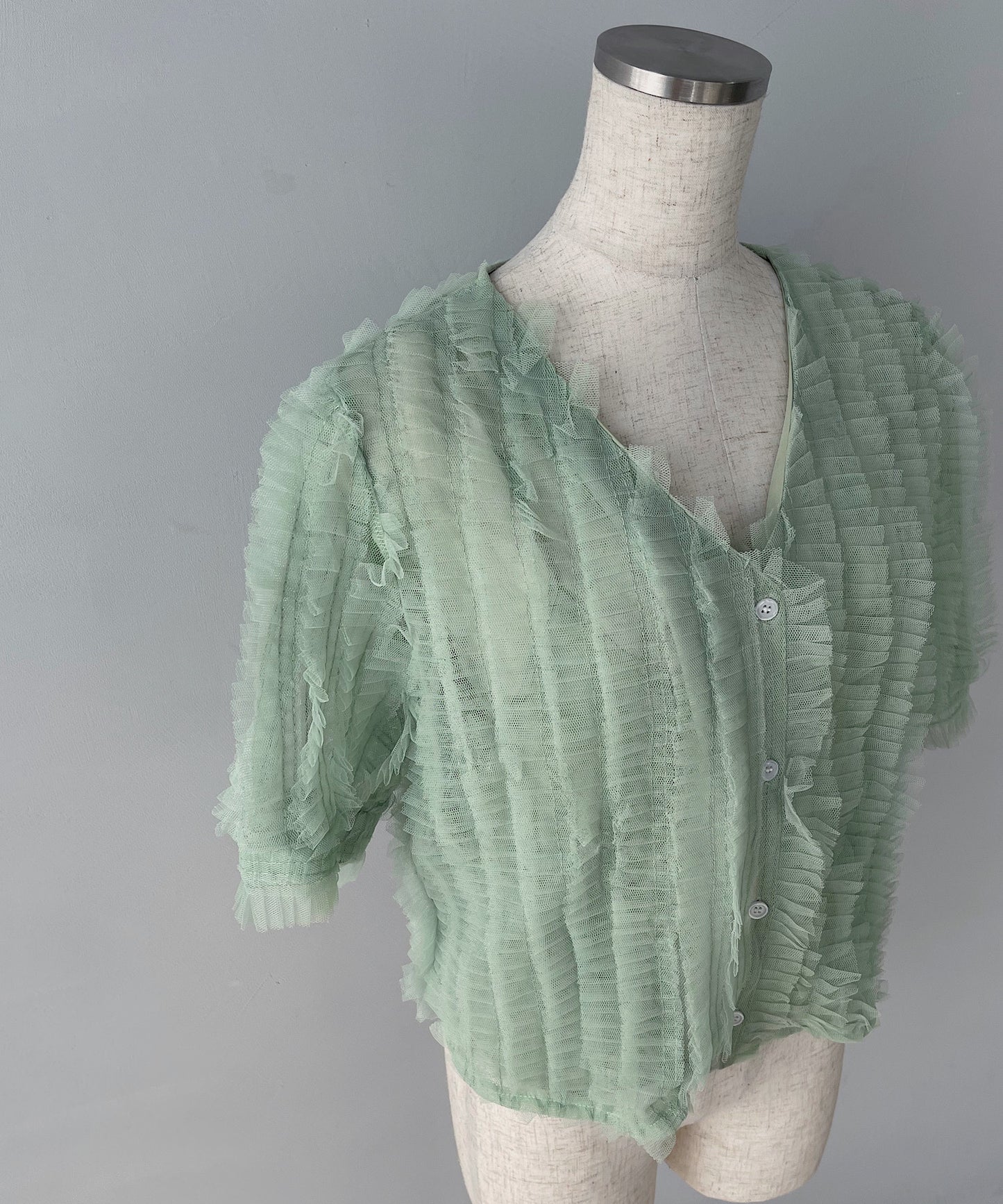 french chiffon blouse sew23a028