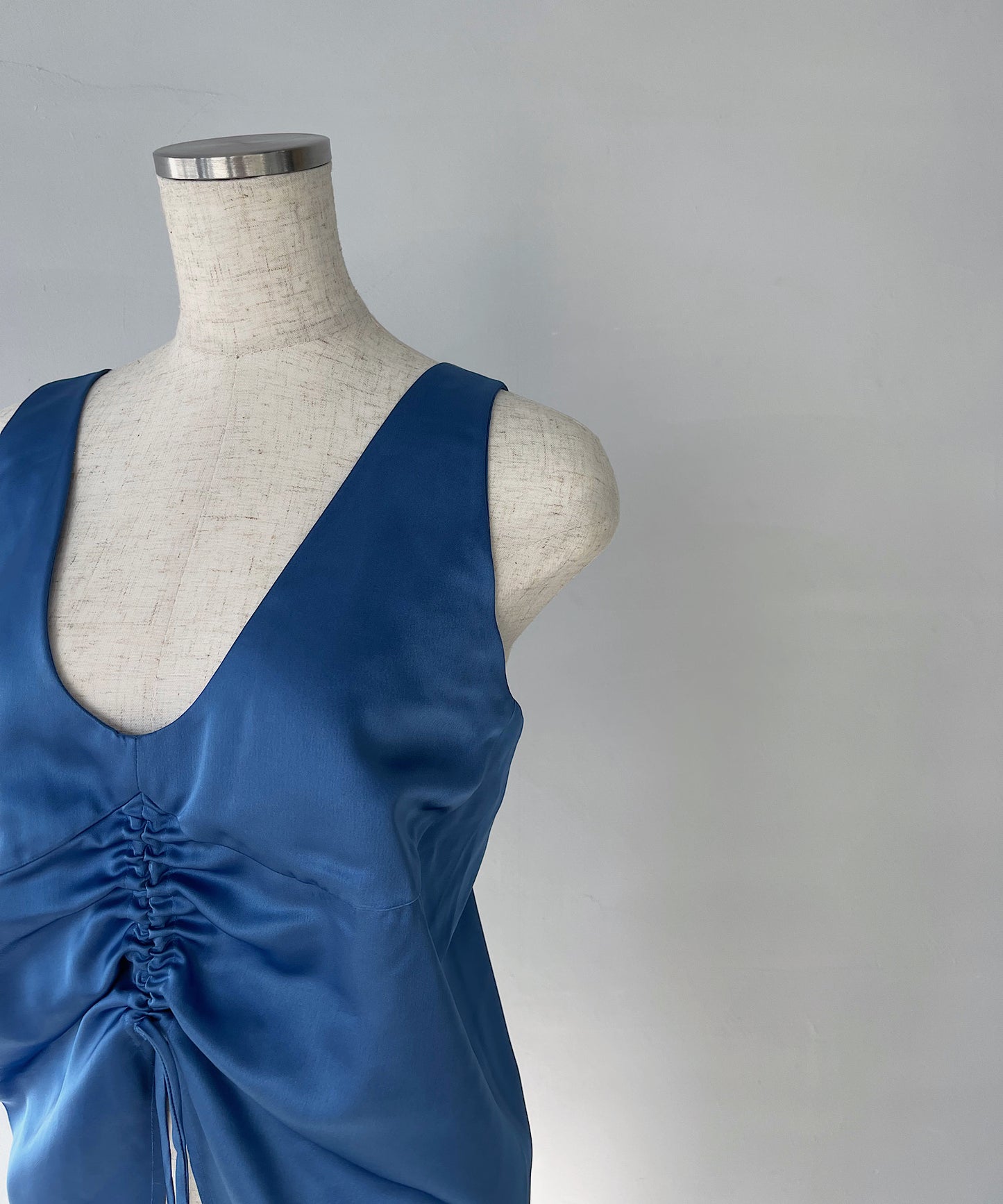 satin vest halter tops sew23s003