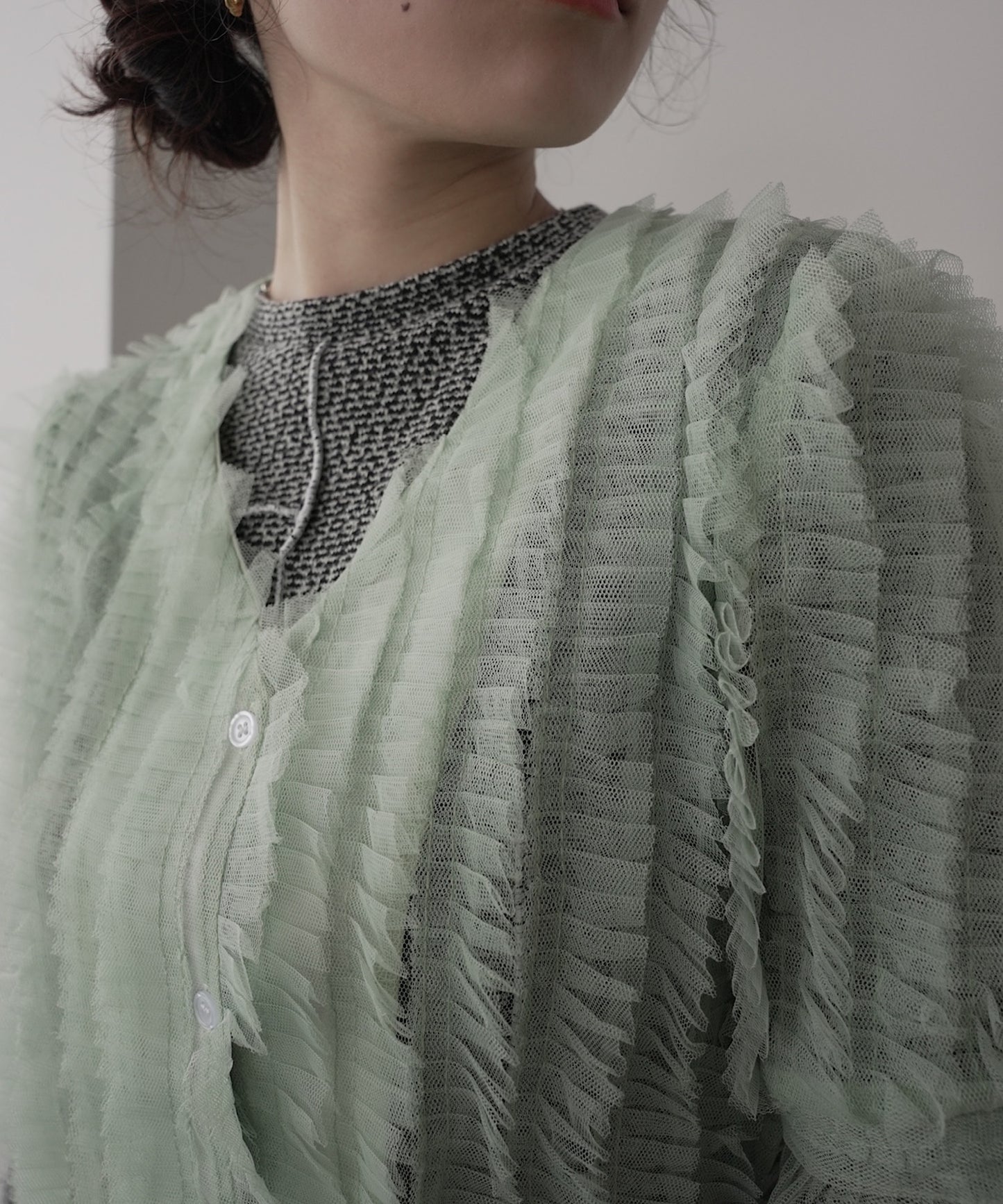 french chiffon blouse sew23a028