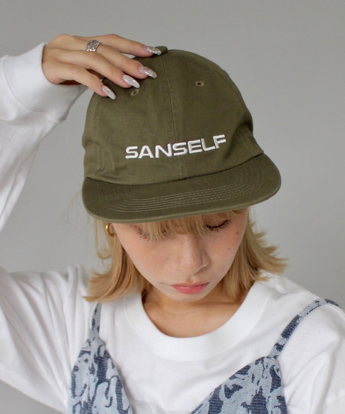 Së SANSeLF logo cap　sana24a008