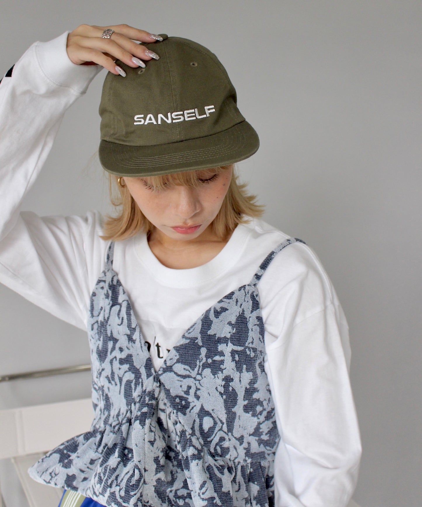 Së SANSeLF logo cap　sana24a008