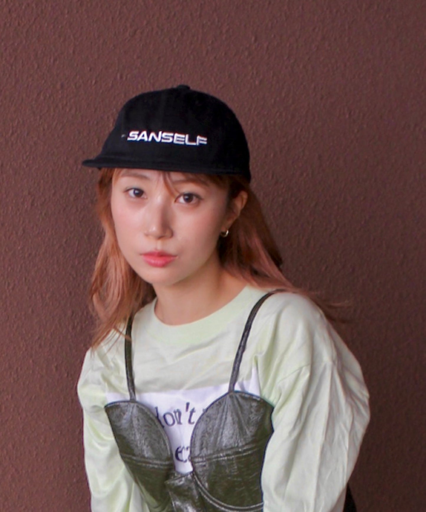 Së SANSeLF logo cap　sana24a008