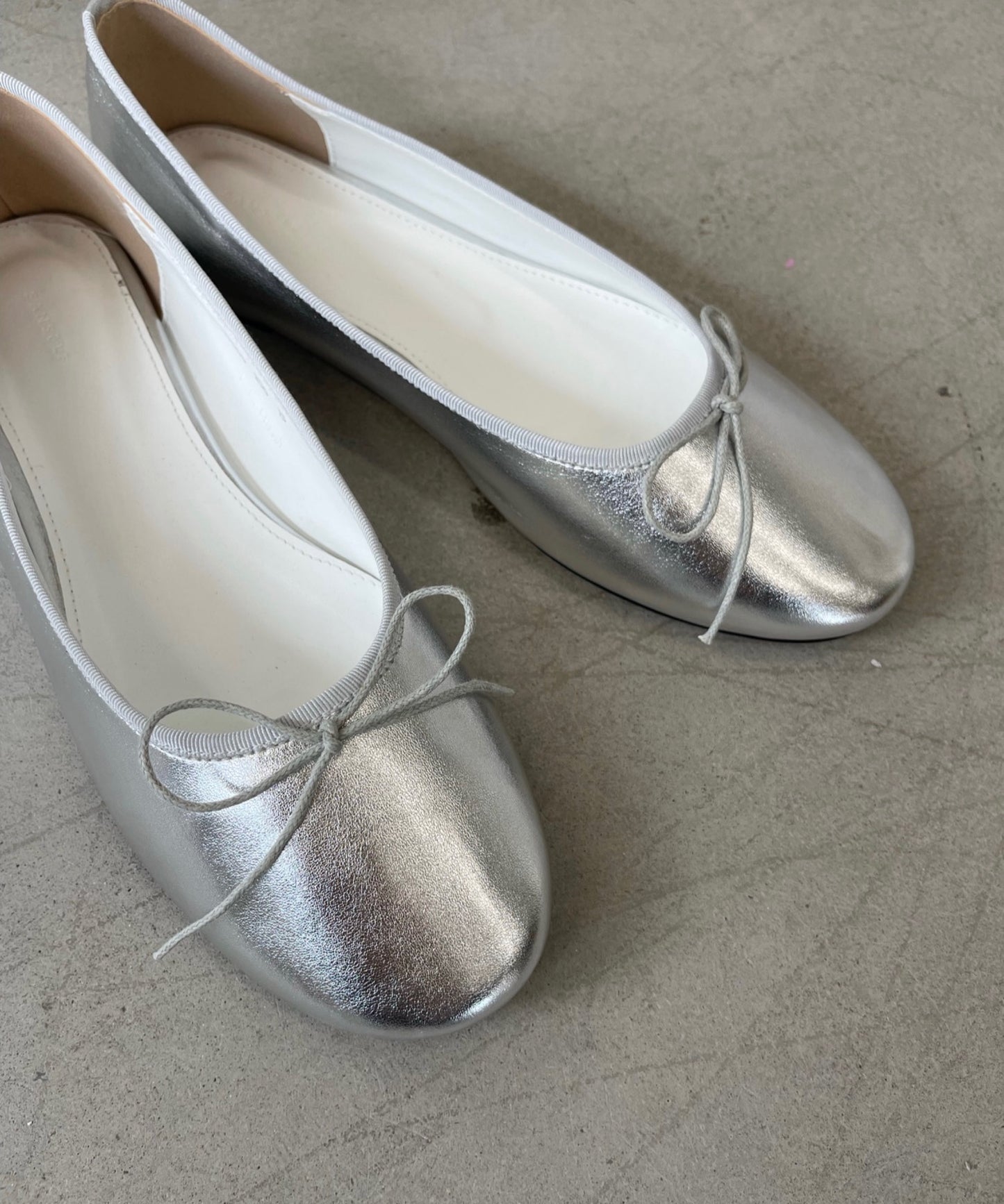 Sё original metallic ballet shoes　sans23a001