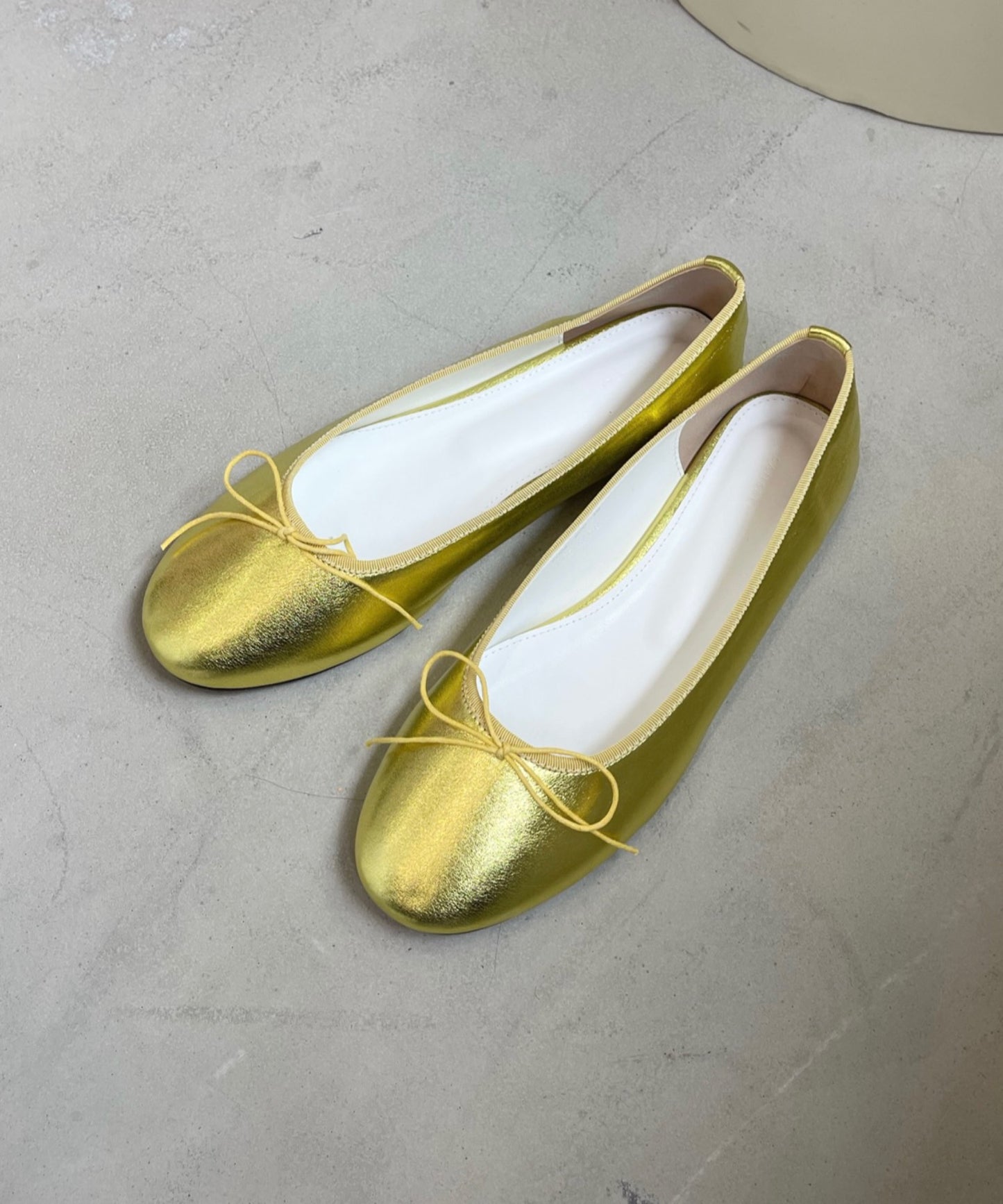 Sё original metallic ballet shoes　sans23a001