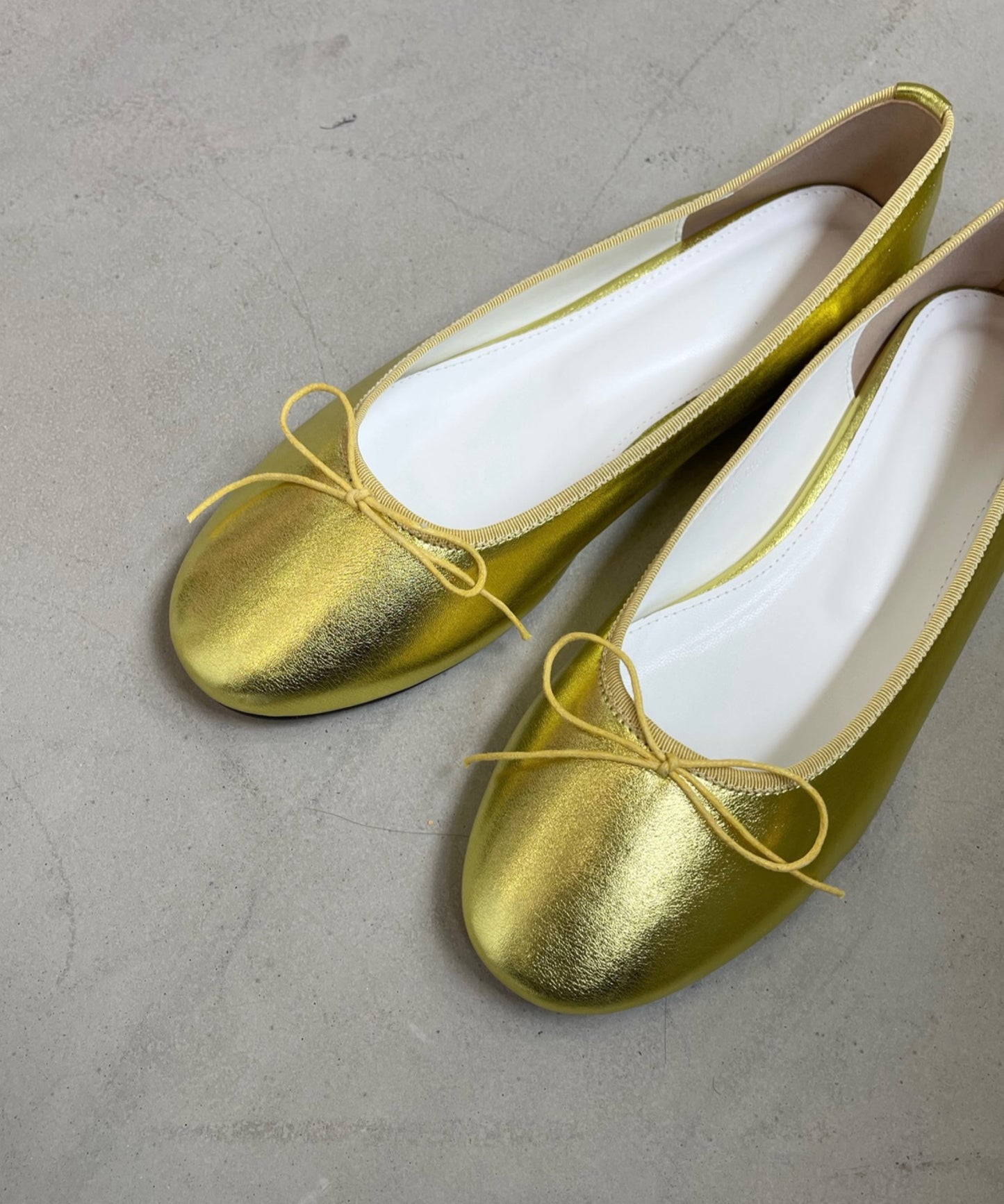 Sё original metallic ballet shoes　sans23a001