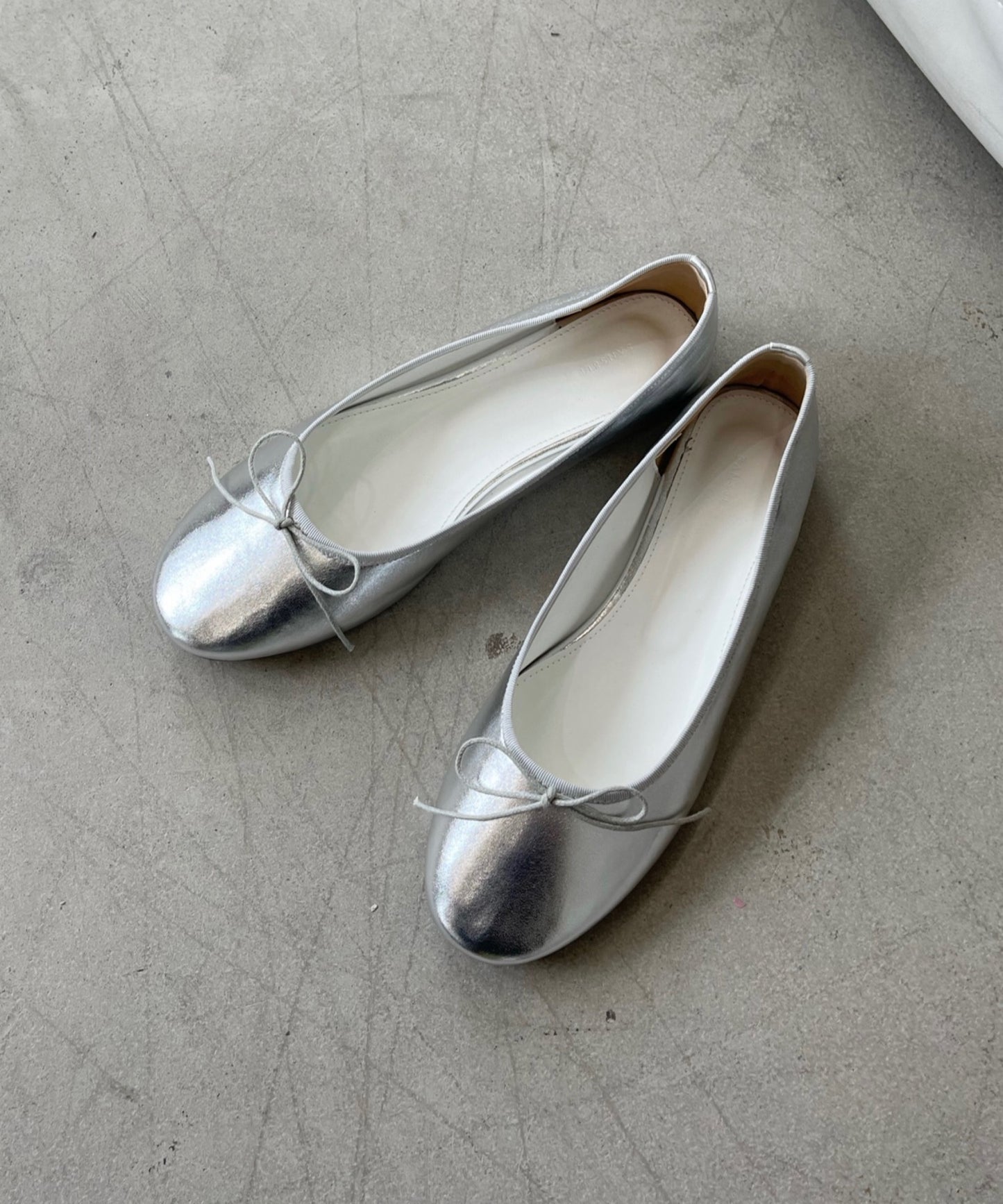 Sё original metallic ballet shoes　sans23a001