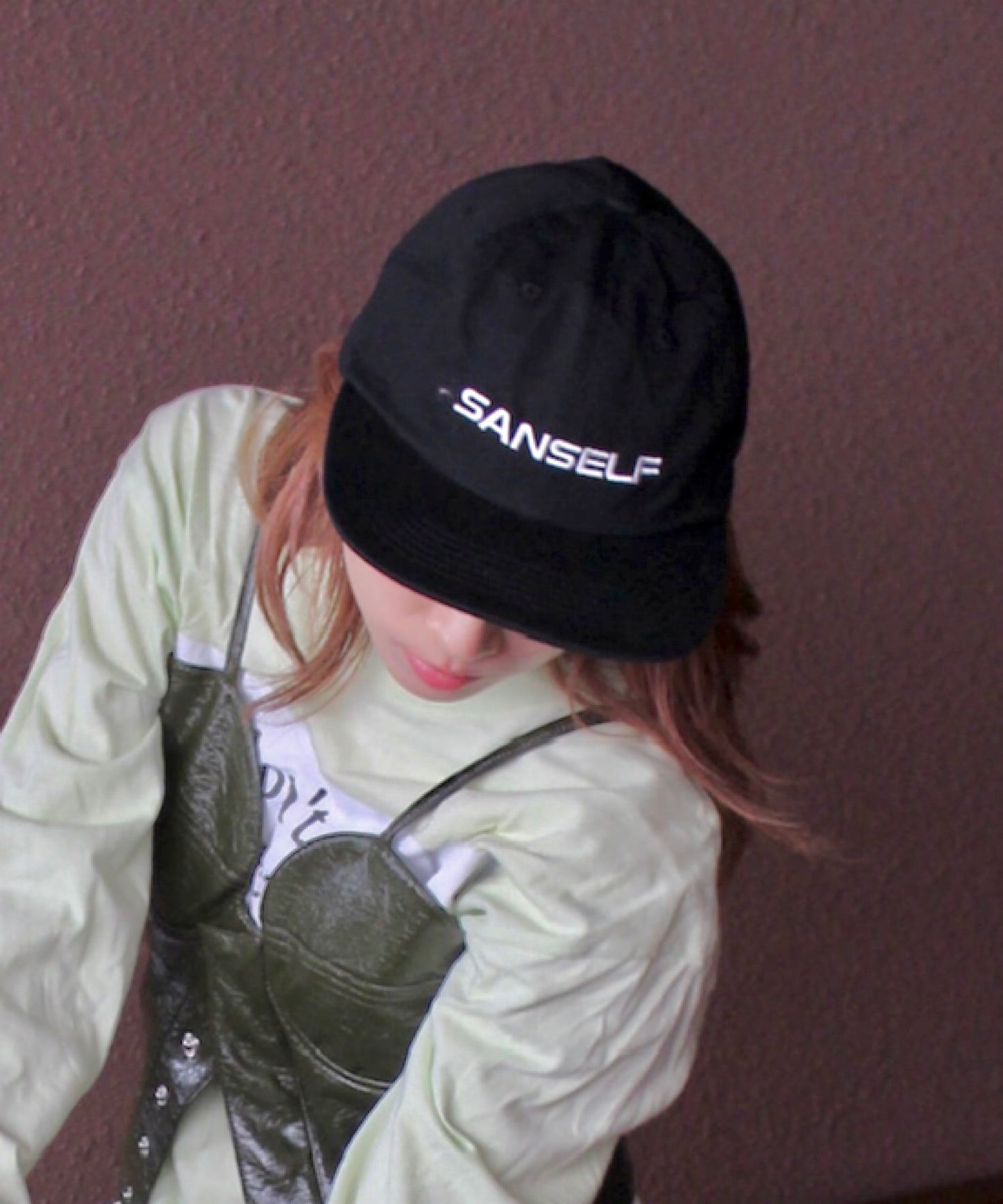 Së SANSeLF logo cap　sana24a008